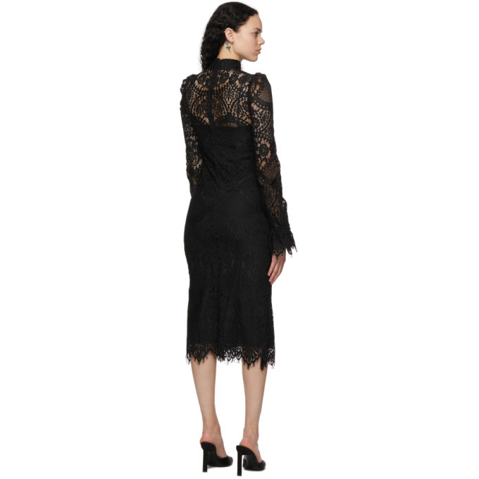 Wandering Heights Satin Lace Iridescent Crystal Strap Mini Dress