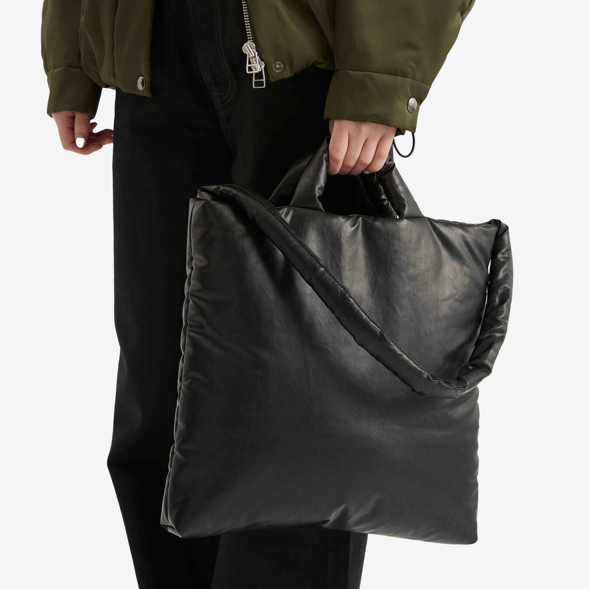 KASSL Editions Women's Pillow Medium Oil in Black 