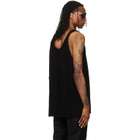Rick Owens Black Tower Pony Tank Top