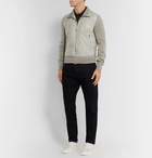 TOM FORD - Slim-Fit Merino Wool and Padded Nylon Jacket - Neutrals