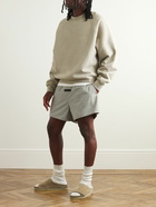 FEAR OF GOD ESSENTIALS - Eternal Wide-Leg Shell Drawstring Shorts - Gray