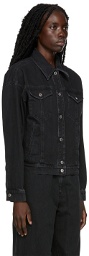 Kwaidan Editions SSENSE Exclusive Black Tailored Denim Jacket