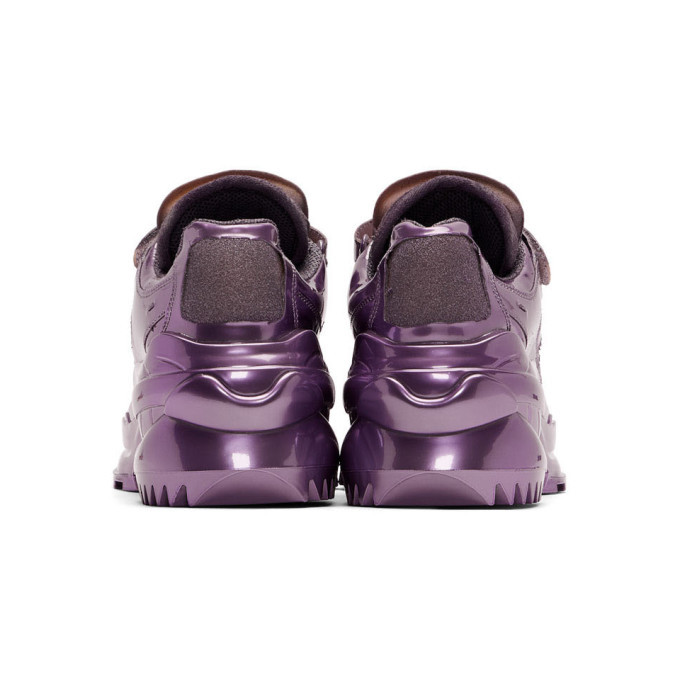 Maison Margiela Purple Retro Fit Sneakers Maison Margiela
