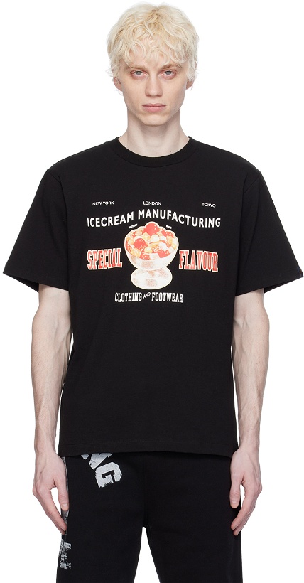 Photo: ICECREAM Black 'Special Flavor' T-Shirt
