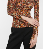 Victoria Beckham - Floral cutout top