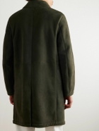 Brioni - Shearling Coat - Green