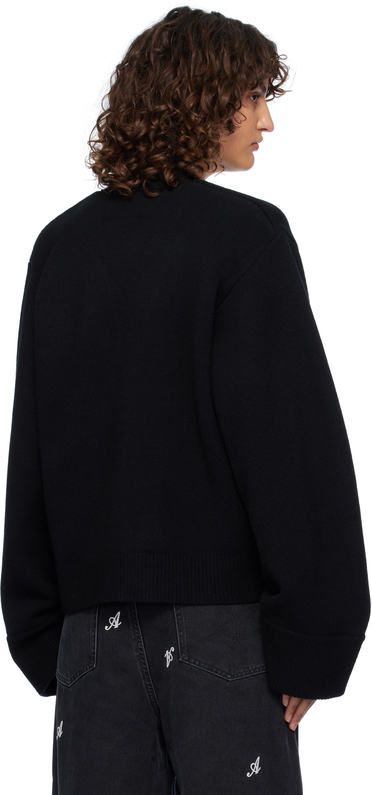 Axel Arigato Black Memory Relaxed Cardigan