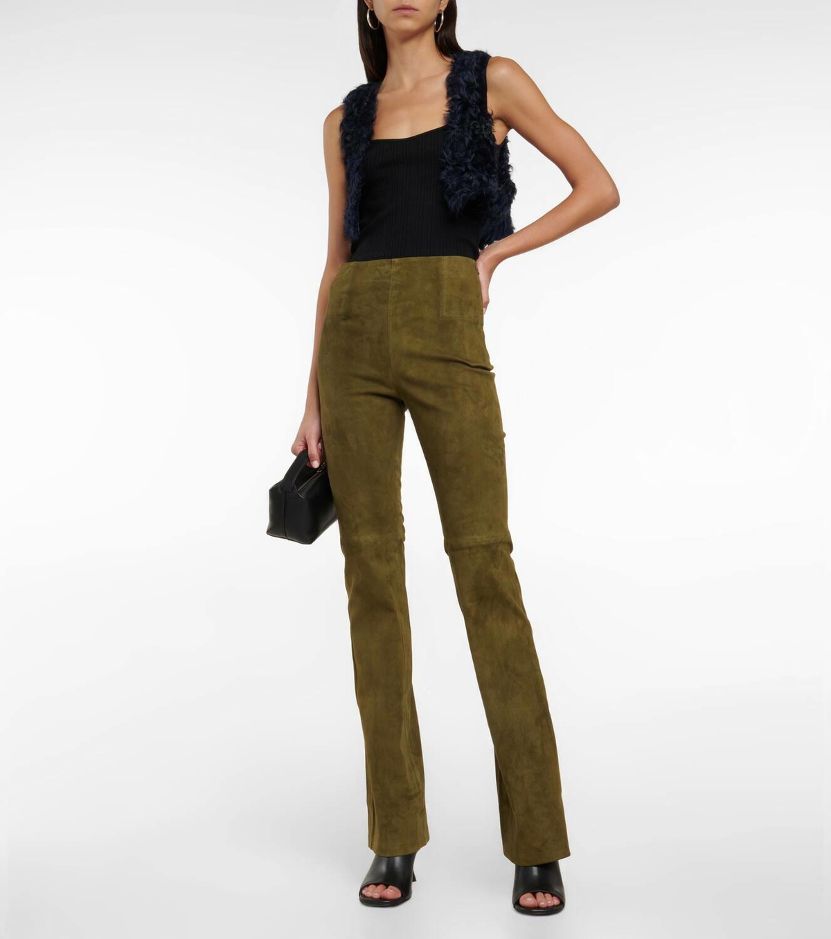 Dorothee Schumacher Western Softness shearling vest