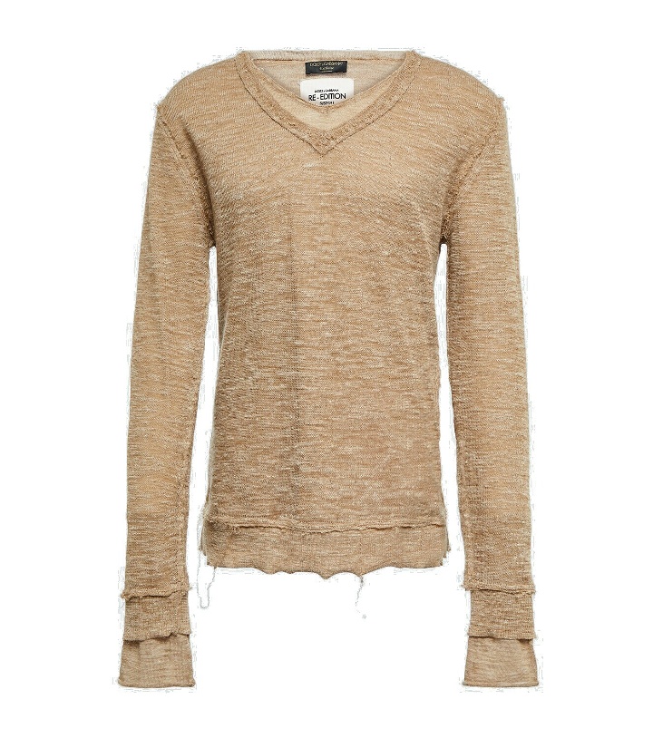 Photo: Dolce&Gabbana Distressed sweater