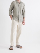ORLEBAR BROWN - Canham Linen and Cotton-Blend Shirt - Green