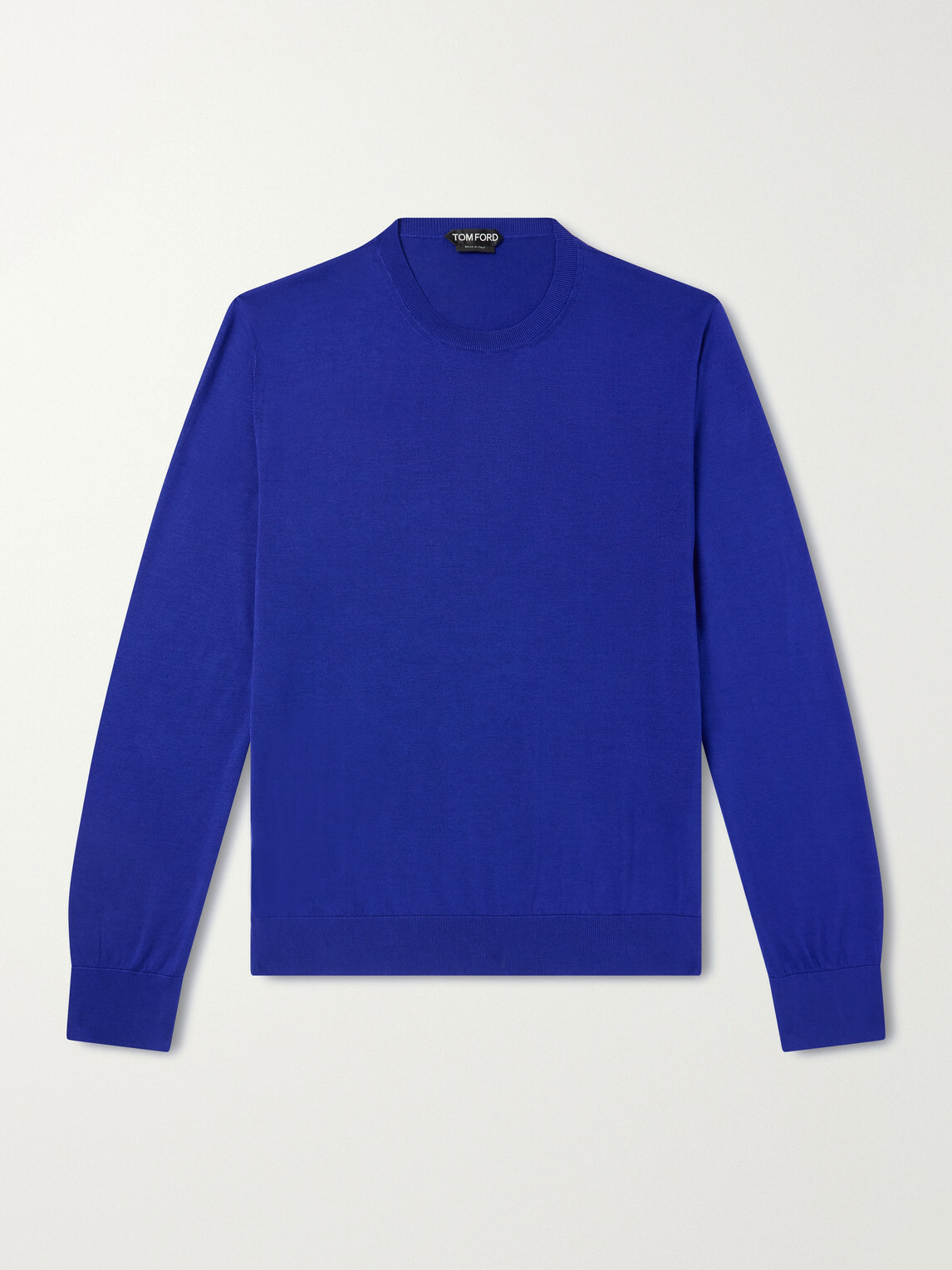 TOM FORD - Silk Sweater - Blue
