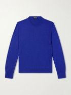 TOM FORD - Silk Sweater - Blue