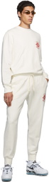 Casablanca Off-White Casa Sport Embroidered Lounge Pants