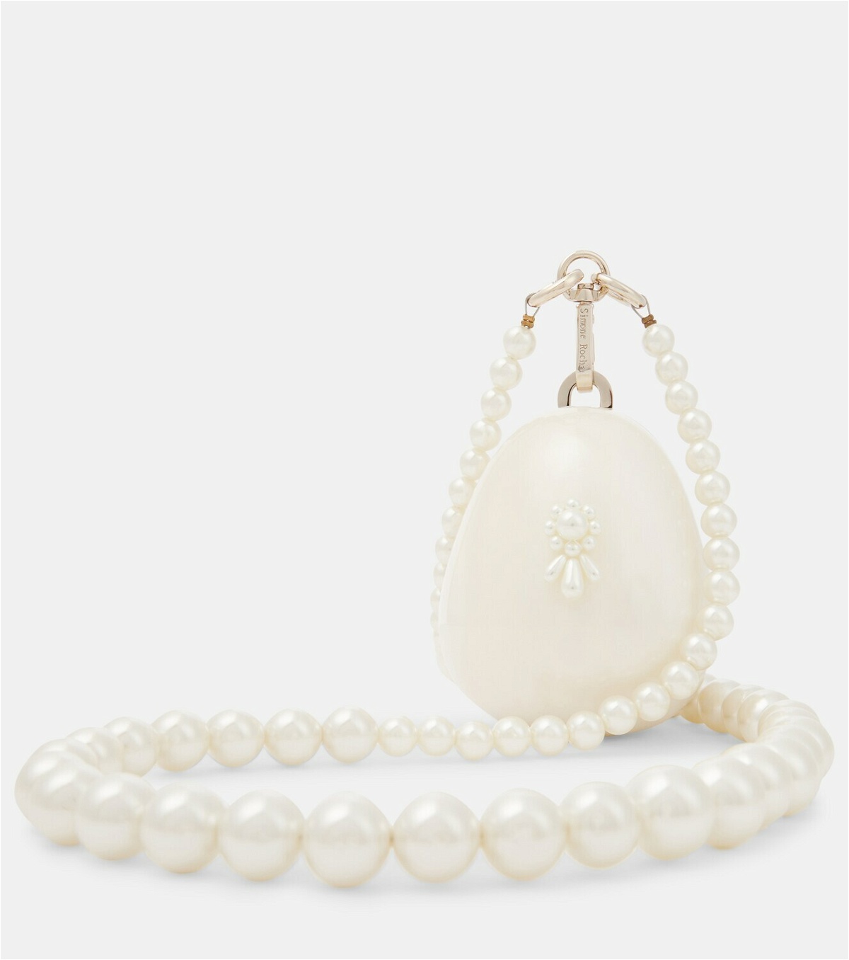 Simone Rocha - Nano Egg pearl-embellished clutch Simone Rocha