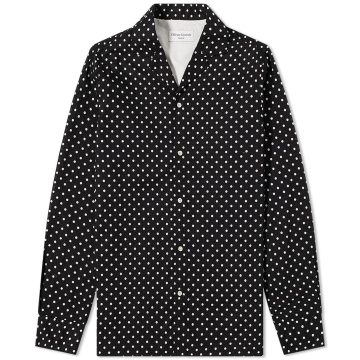 Photo: Officine Generale Dario Polka Dot Shirt