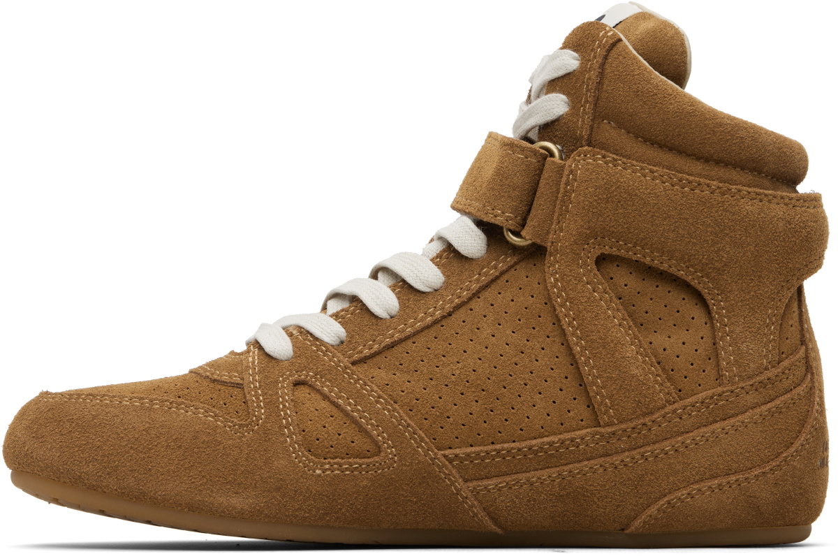 Isabel Marant Brown Senny High Sneakers