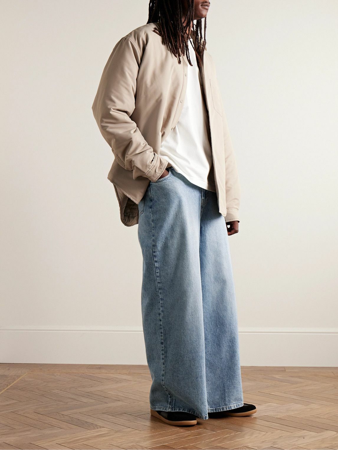 The Frankie Shop - Sasha Wide-Leg Jeans - Blue The Frankie Shop