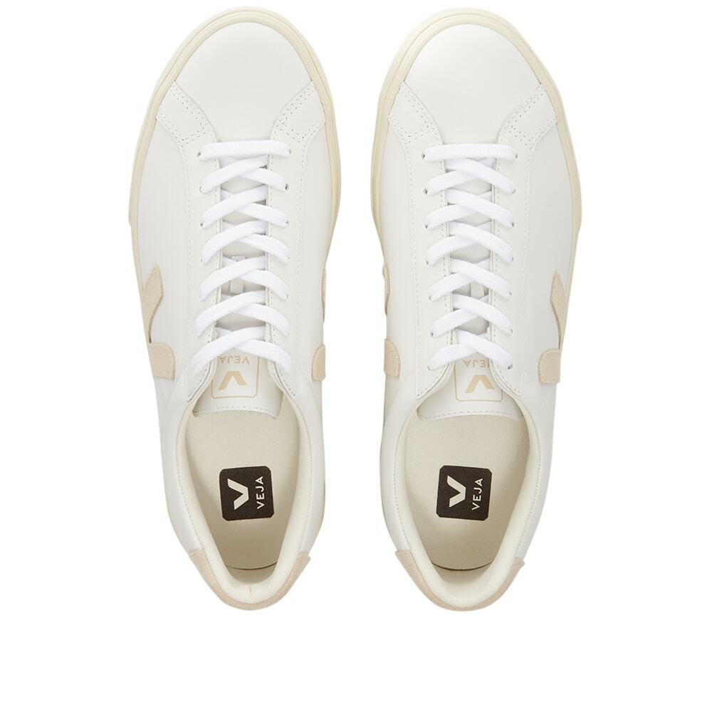 Veja Men s Esplar Clean Leather Sneakers In White Natural VEJA