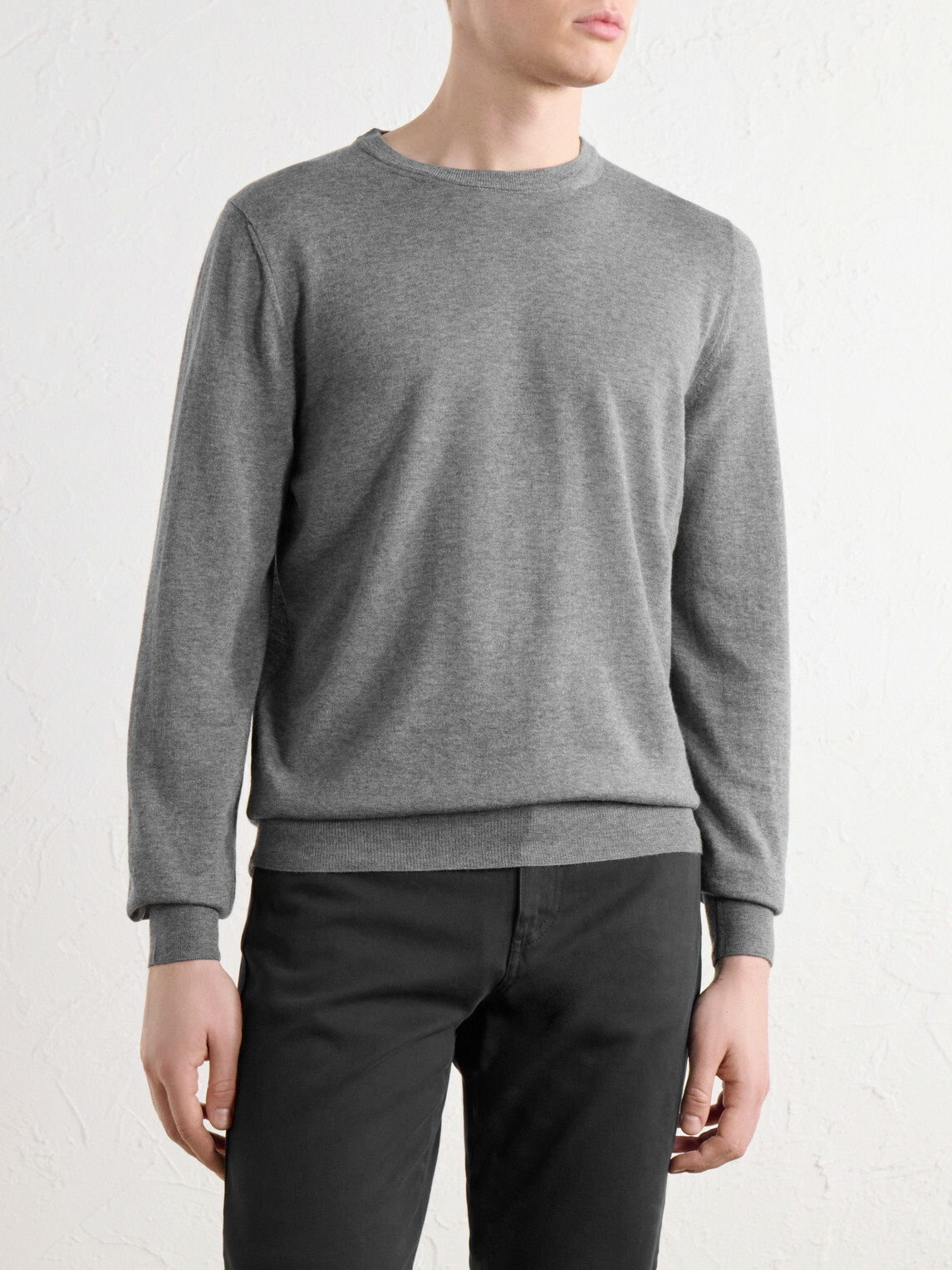 Canali - Wool Sweater - Gray
