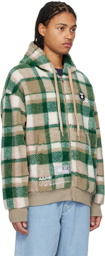 AAPE by A Bathing Ape Beige & Green Fancy Jacket