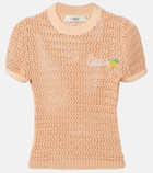 Chloé Crocheted cotton top