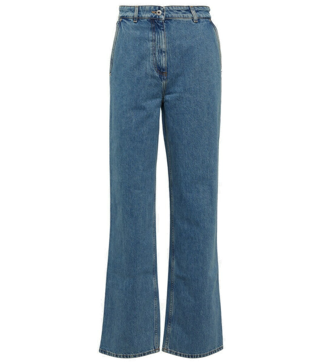 Burberry High-rise straight jeans Burberry