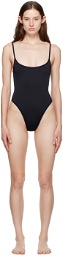Haight SSENSE Exclusive Black Pipping Thidu Swimsuit