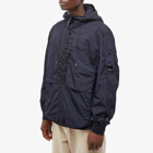 C.P. Company Men's Chrome-R Hooded Overshirt in Total Eclipse