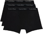 Calvin Klein Underwear Three-Pack Black Classic Boxer Briefs