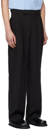 The Frankie Shop Black Beo Trousers