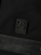 Belstaff - Bruce Leather-Trimmed Nylon-Canvas Backpack