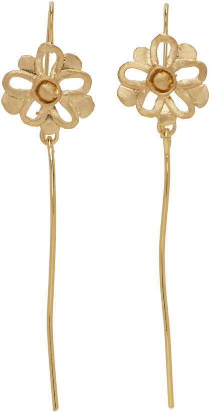 Photo: Mondo Mondo Gold Windflower Earrings