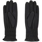 Sasquatchfabrix. Black Lambskin Long Gloves
