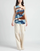 Manila Grace Womens Top Azure