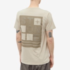 Stone Island Men's Abbrevaiation Three Graphic T-Shirt in Dove Grey