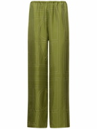 TOTEME Monogram Silk Pajama Pants