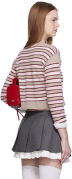 Ashley Williams Beige Molly Knit Sweater