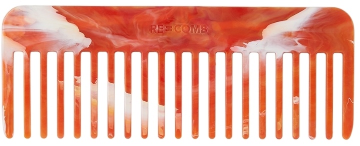 Photo: RE=COMB Red & Orange Large Recycled Comb