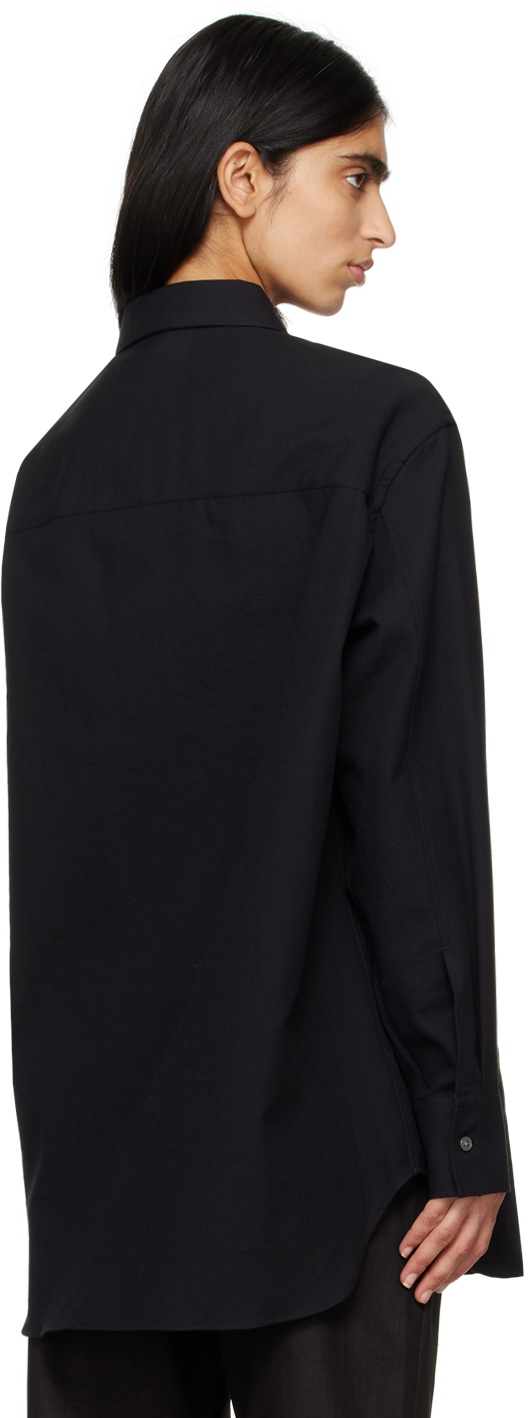 Studio Nicholson Black Santos Shirt