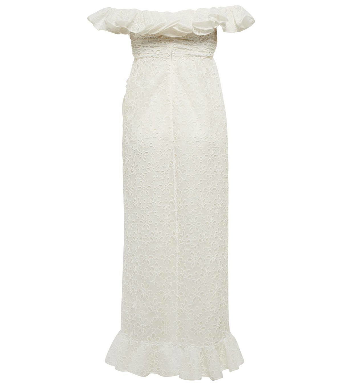 Giambattista Valli Broderie anglaise cotton-blend dress