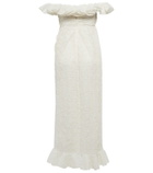 Giambattista Valli Broderie anglaise cotton-blend dress