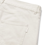 Saint Laurent - Slim-Fit Distressed Denim Jeans - Men - White