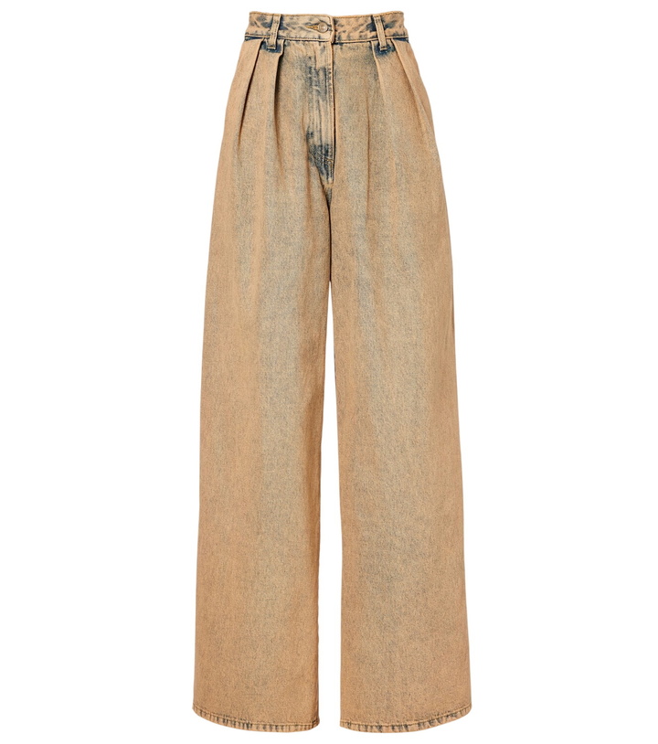 Photo: Alanui Desert Rose wide-leg jeans