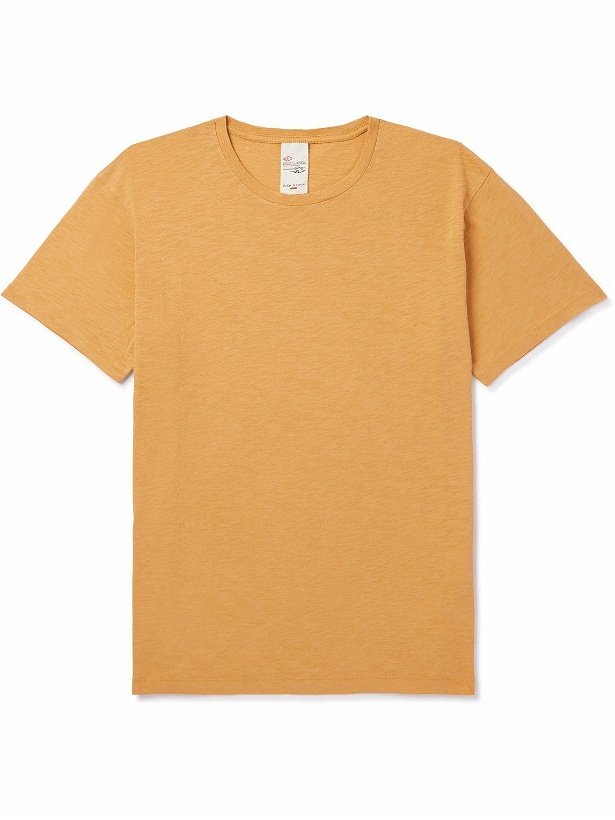 Photo: Nudie Jeans - Roffe Cotton-Jersey T-Shirt - Orange