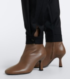 Souliers Martinez Talin leather ankle boots