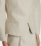 Jacquemus Ovalo cotton and linen jacket