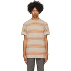 Saturdays NYC Khaki Stripe Randall Pocket T-Shirt