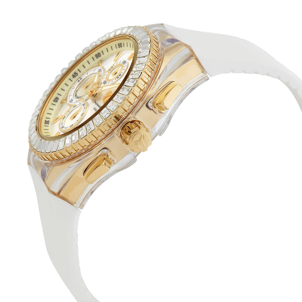 Technomarine Cruise Chronograph Quartz Crystal Silver Dial Mens Watch TM-121154