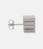 Loewe - Anagram sterling silver stud earrings