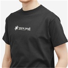 Snow Peak Men's Logo T-Shirt in Black